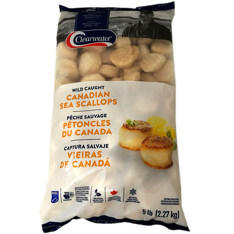 [20028 C] CW冷凍元貝 10/20 5LB