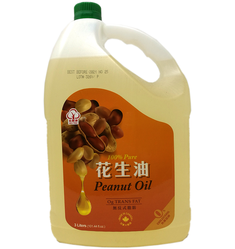 [10495 C] 紅樹牌花生油 3L