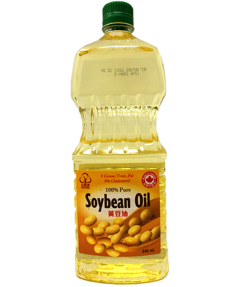 [10493 A] 紅樹牌 (小)黄豆油 946ML
