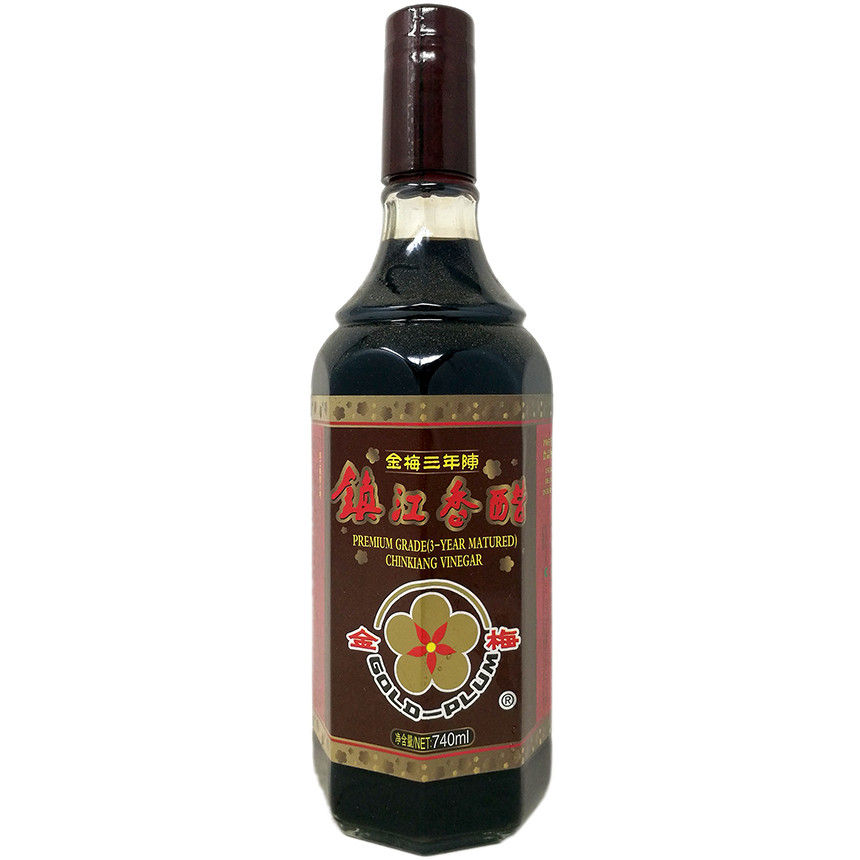 [10251 A] 金梅牌 镇江三年香醋  740ML