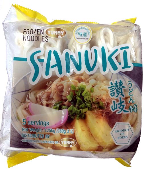 [40055 A] YUMMY 冷凍乌冬 5PCSX250G