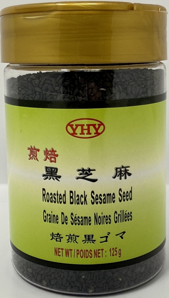 [30560C] 粤香園 煎焙黑芝麻 125G